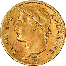 Moneta, Francja, Napoléon I, 20 Francs, 1813, Paris, VF(30-35), Złoto