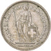 Coin, Switzerland, Franc, 1957, EF(40-45), Silver, KM:24