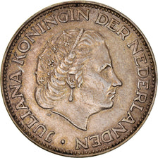 Monnaie, Pays-Bas, Juliana, 2-1/2 Gulden, 1960, TTB+, Argent, KM:185