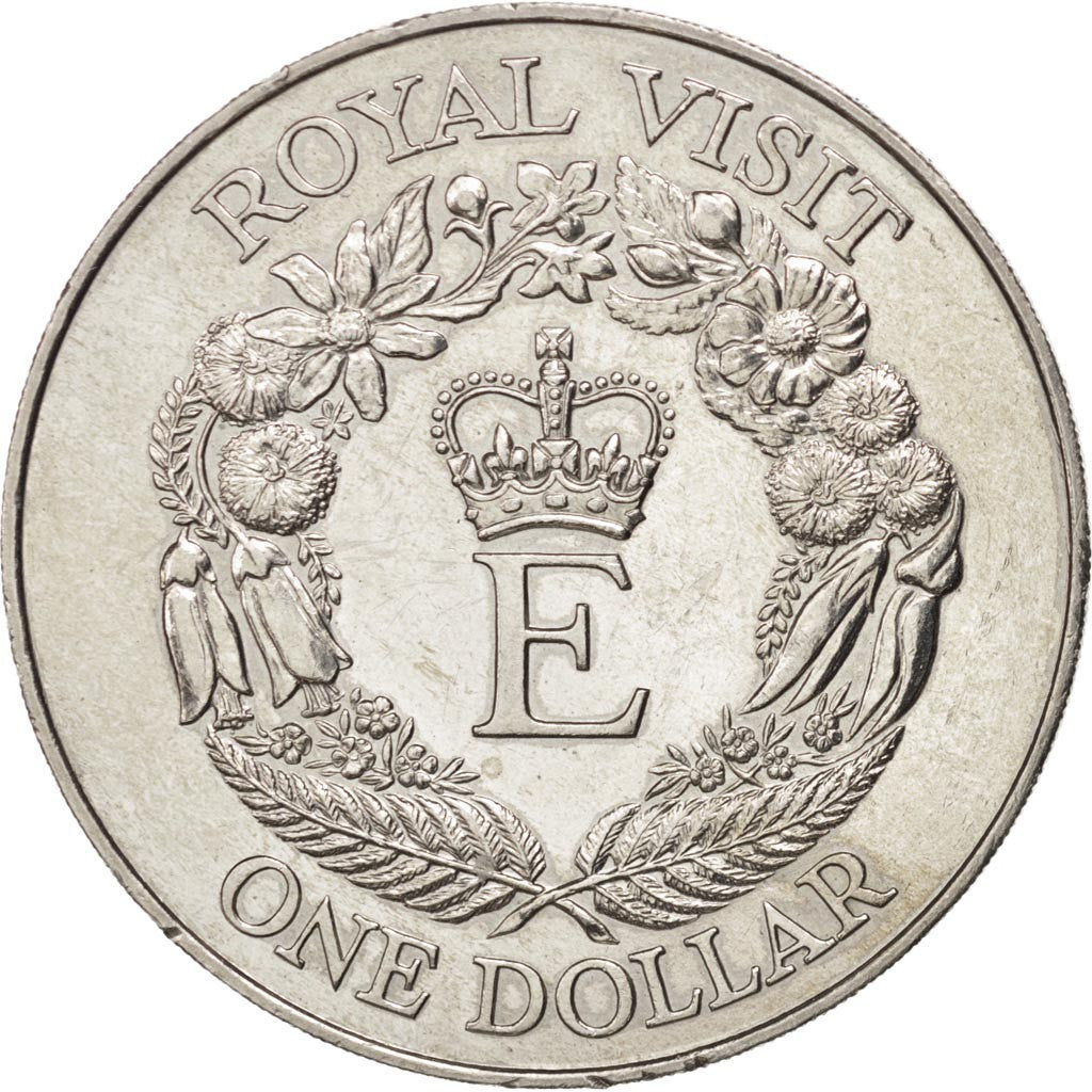 Nuova Zelanda, Elizabeth II, Dollar, 1986, SPL, Rame-nichel, KM:56