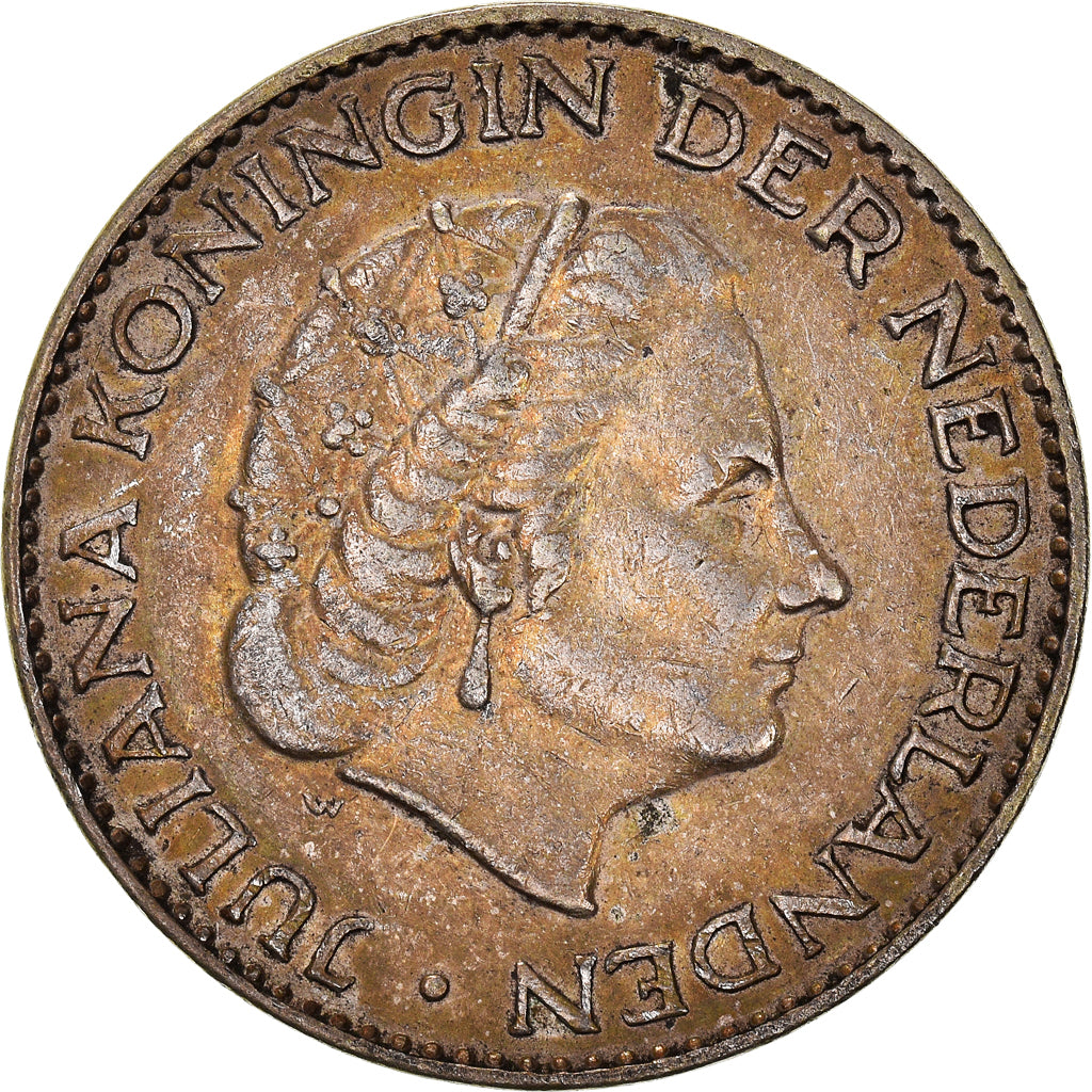 Munten, Nederland, Juliana, Gulden, 1955, ZF, Zilver, KM:184
