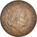 Munten, Nederland, Juliana, Gulden, 1955, ZF, Zilver, KM:184