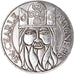 Moneta, Francja, Charlemagne, 100 Francs, 1990, Paris, AU(50-53), Srebro