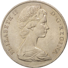 Gibilterra, Elizabeth II, Crown, 1967, SPL, Rame-nichel, KM:4