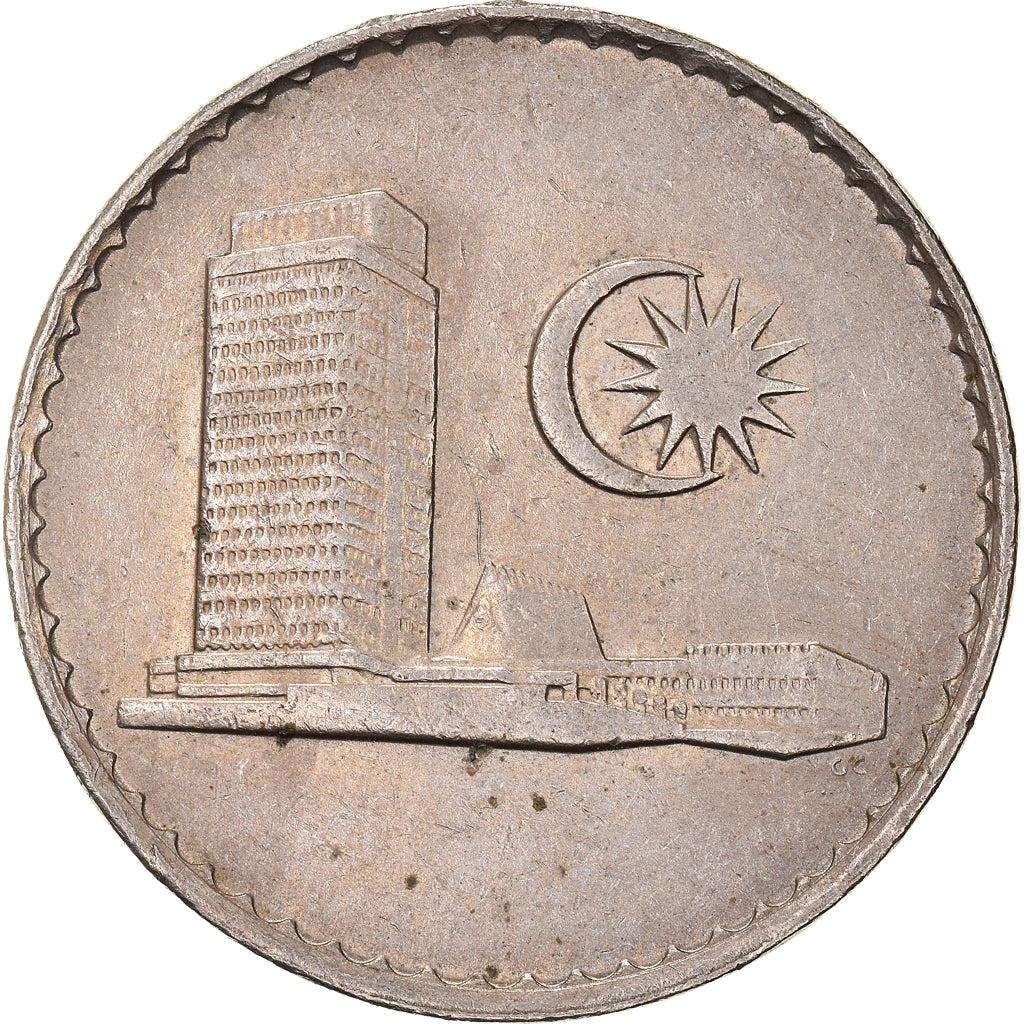 Moneta, Malesia, 50 Sen, 1977, Franklin Mint, MB+, Rame-nichel, KM:5.3