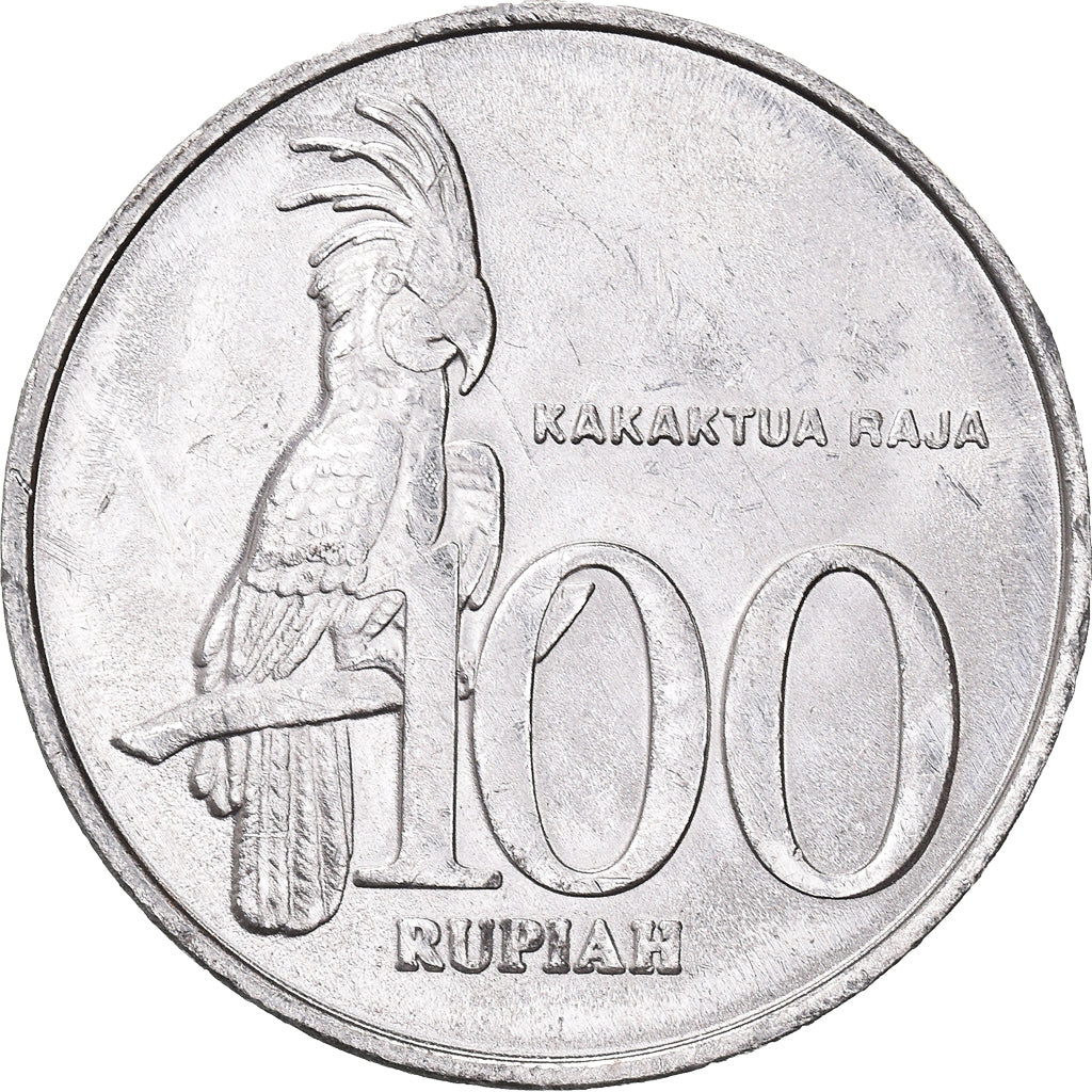 Coin, Indonesia, 100 Rupiah, 2002, AU(55-58), Aluminum, KM:61
