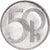 Moneda, República Checa, 50 Haleru, 2006, Jablonec nad Nisou, EBC+, Aluminio