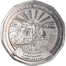 Coin, Madagascar, 20 Ariary, 1999, Royal Canadian Mint, AU(55-58), Nickel Clad