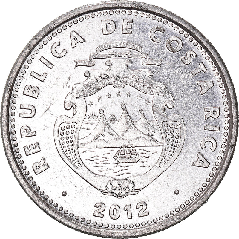 COLONISTA CONPE10　カミナリ ver. Moneda Costa Rica 10 Colones 2012 BC+ Aluminio – Numiscorner.com