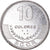 Coin, Costa Rica, 10 Colones, 2012, VF(30-35), Aluminum