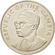 GAMBIA, 10 Dalasis, 1975, SPL, Argento, KM:16