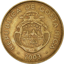 Moneta, Costa Rica, 500 Colones, 2003, EF(40-45), Miedź-Aluminum-Nikiel
