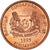 Moneda, Singapur, Cent, 1995, Singapore Mint, MBC+, Cobre chapado en cinc, KM:98