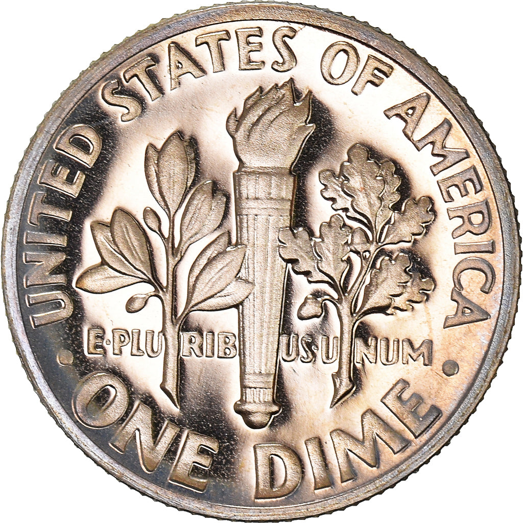 Coin, United States, Roosevelt Dime, Dime, 1970, U.S. Mint, San Francisco