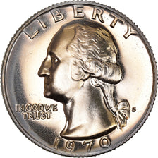 Moneta, Stati Uniti, Washington Quarter, Quarter, 1970, U.S. Mint, San