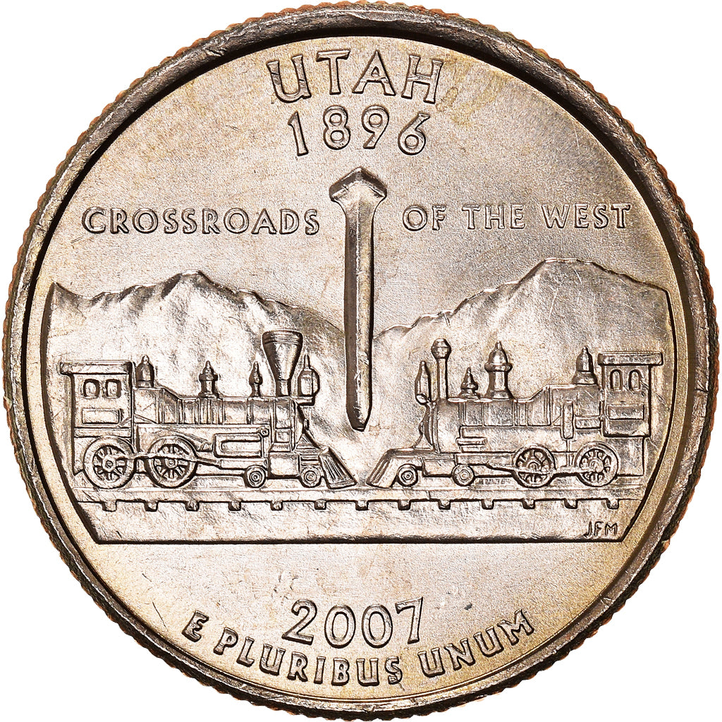 Coin, United States, Quarter, 2007, U.S. Mint, Denver, MS(63), Copper-Nickel