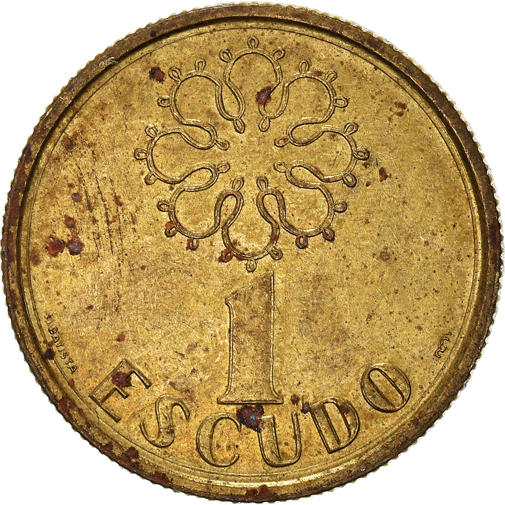 Moneta, Portogallo, Escudo, 1990, MB+, Nichel-ottone, KM:631