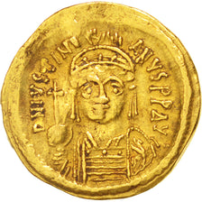 Justinian I 527-565, Solidus, Constantinople, BB, Oro, Sear:140