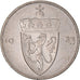 Coin, Norway, Olav V, 50 Öre, 1983, AU(50-53), Copper-nickel, KM:418
