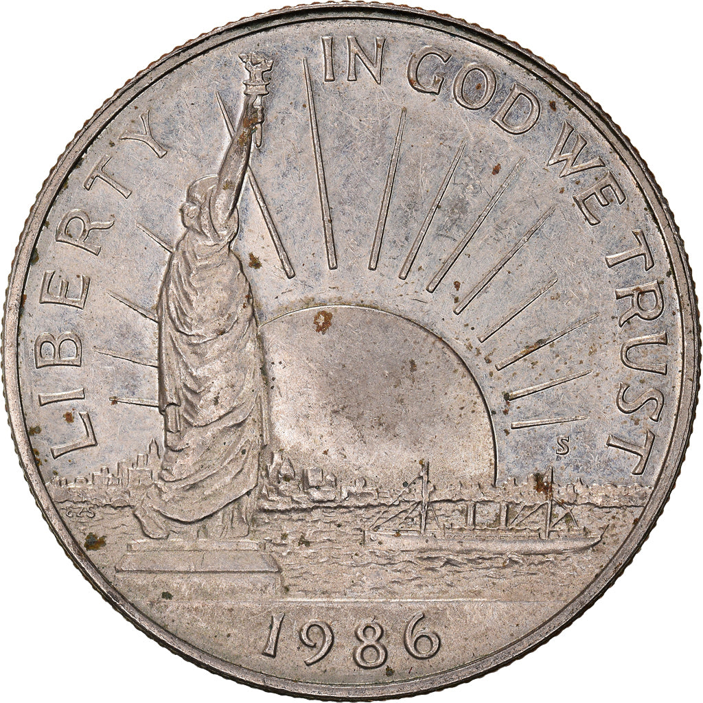Coin, United States, Half Dollar, 1986, U.S. Mint, San Francisco, EF(40-45)