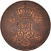 Coin, Denmark, Margrethe II, 5 Öre, 1977, Copenhagen, AU(50-53), Copper Clad