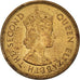 Monnaie, Etats des caraibes orientales, Elizabeth II, 5 Cents, 1965, SUP