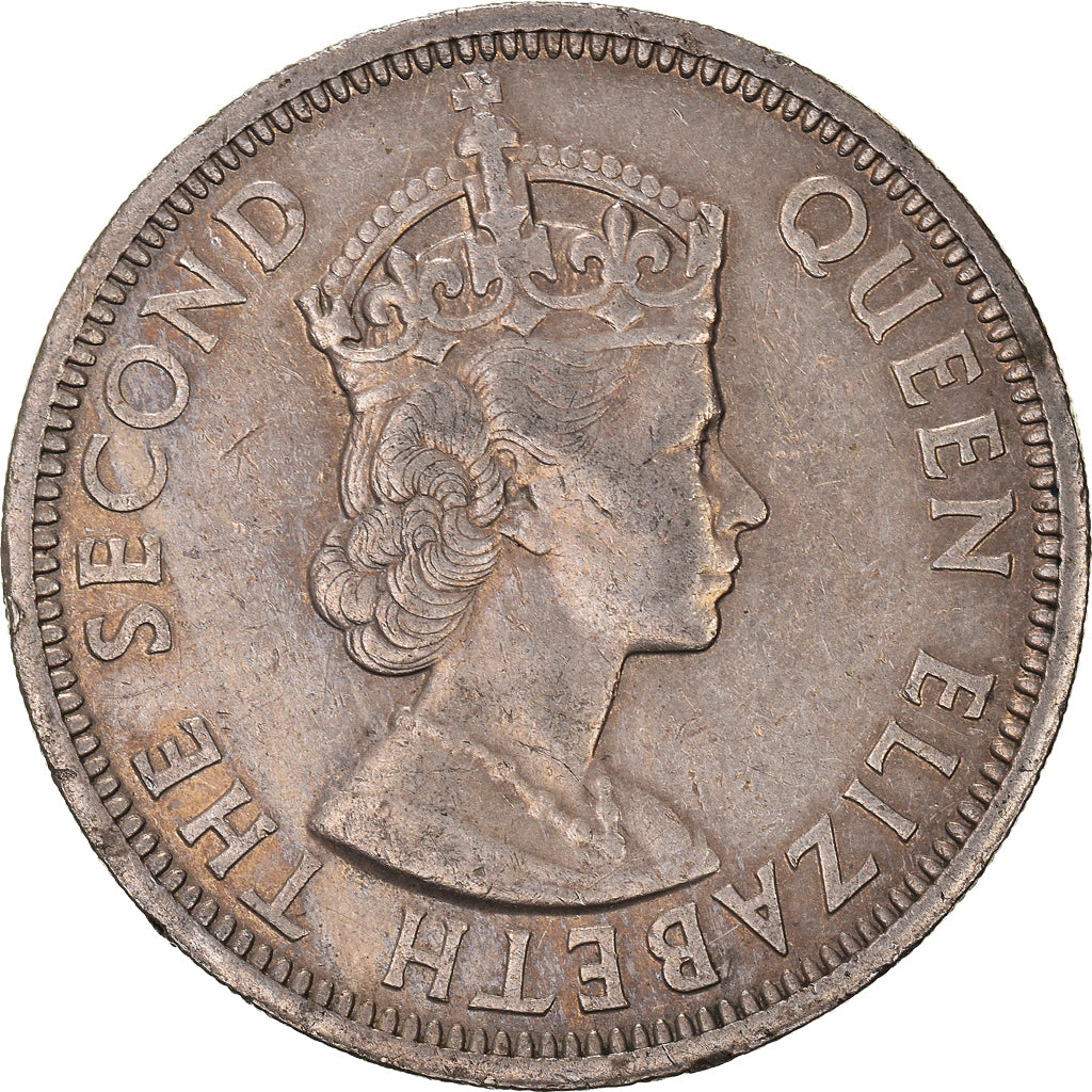 Moneta, Stati dei Caraibi Orientali, Elizabeth II, 50 Cents, 1965, BB