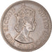 Moneda, Estados del Caribe Oriental , Elizabeth II, 50 Cents, 1965, MBC+, Cobre