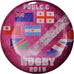 Coin, Great Britain, Coupe du Monde de Rugby - 2015, 1/2 Penny, 2015, unofficial