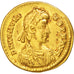 Münze, Honorius, Solidus, Constantinople, SS+, Gold