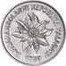 Coin, Madagascar, 2 Francs, 1989, Paris, AU(55-58), Stainless Steel, KM:9