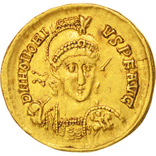 Honorius, Solidus, Constantinople, AU(50-53), Gold, RIC #8, 4.39