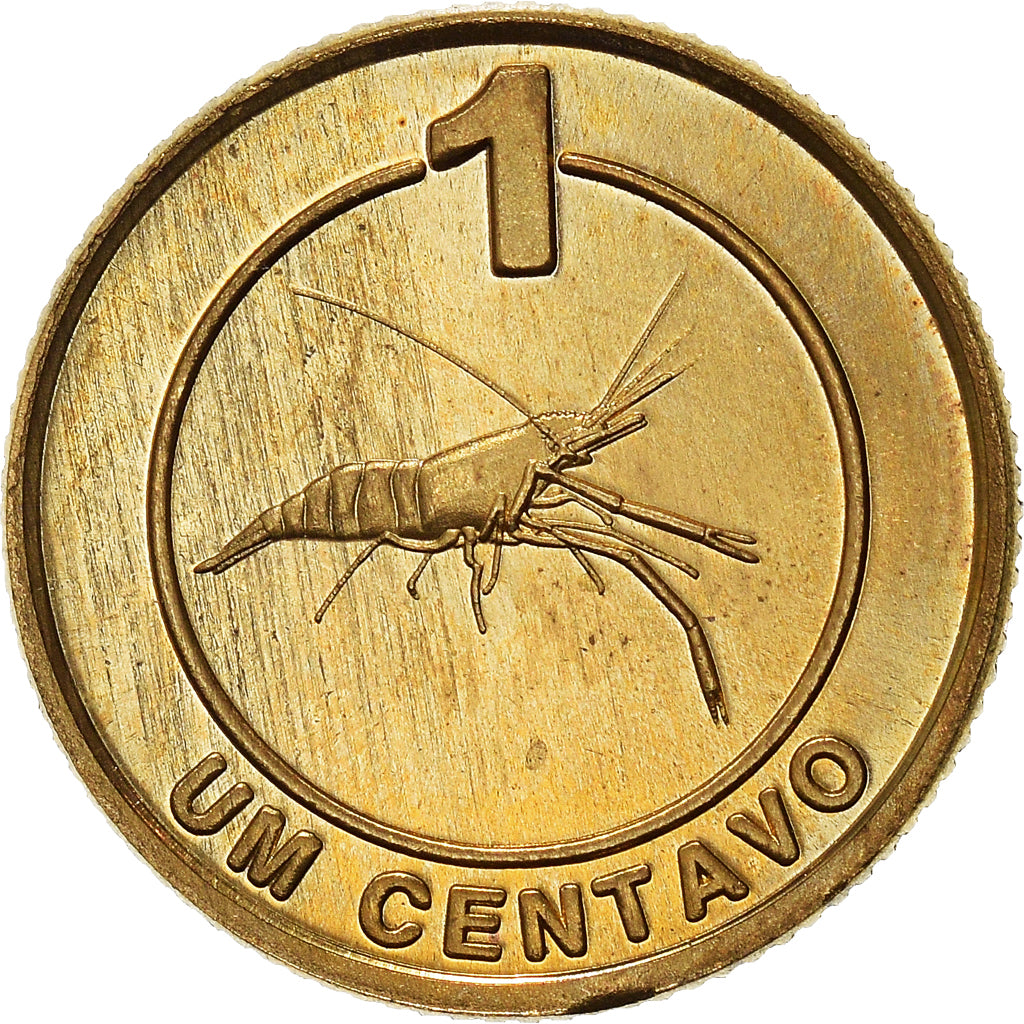 Münze, CABINDA, Centavo, 2001, UNZ, Messing, KM:1