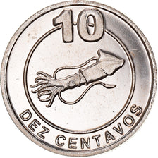 Coin, CABINDA, 10 Centavos, 2001, MS(63), Copper-Nickel Clad Copper, KM:3