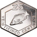Coin, CABINDA, 25 Centavos, 2006, MS(63), Nickel Clad Steel, KM:12