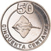 Coin, CABINDA, 50 Centavos, 2001, MS(63), Copper-Nickel Clad Copper, KM:4