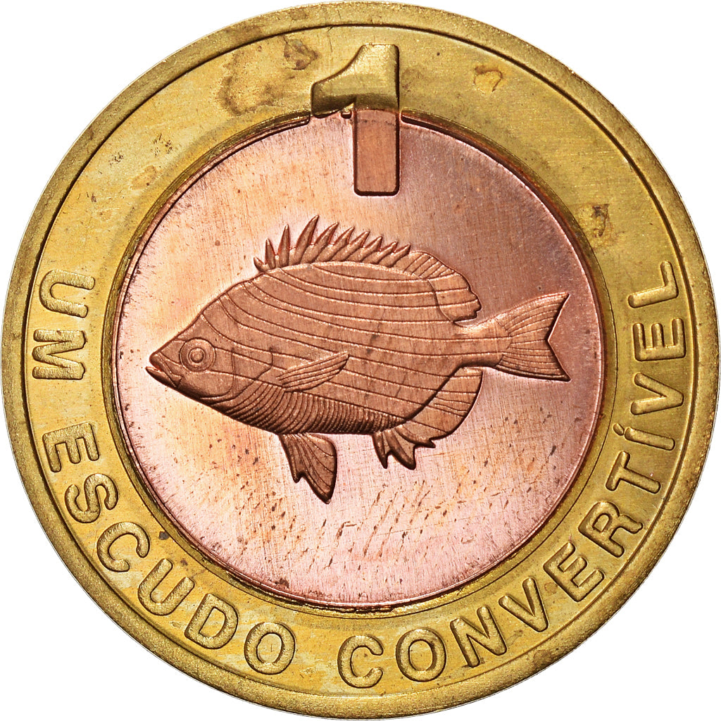 Coin, CABINDA, Escudo Convertivel, 2003, MS(63), Bi-Metallic, KM:5
