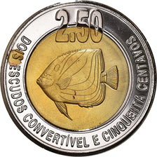 Coin, CABINDA, 2.50 Escudo Convertivel, 2003, MS(63), Bi-Metallic, KM:6