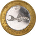 Coin, CABINDA, 5 Escudo Convertivel, 2005, MS(60-62), Bi-Metallic, KM:7