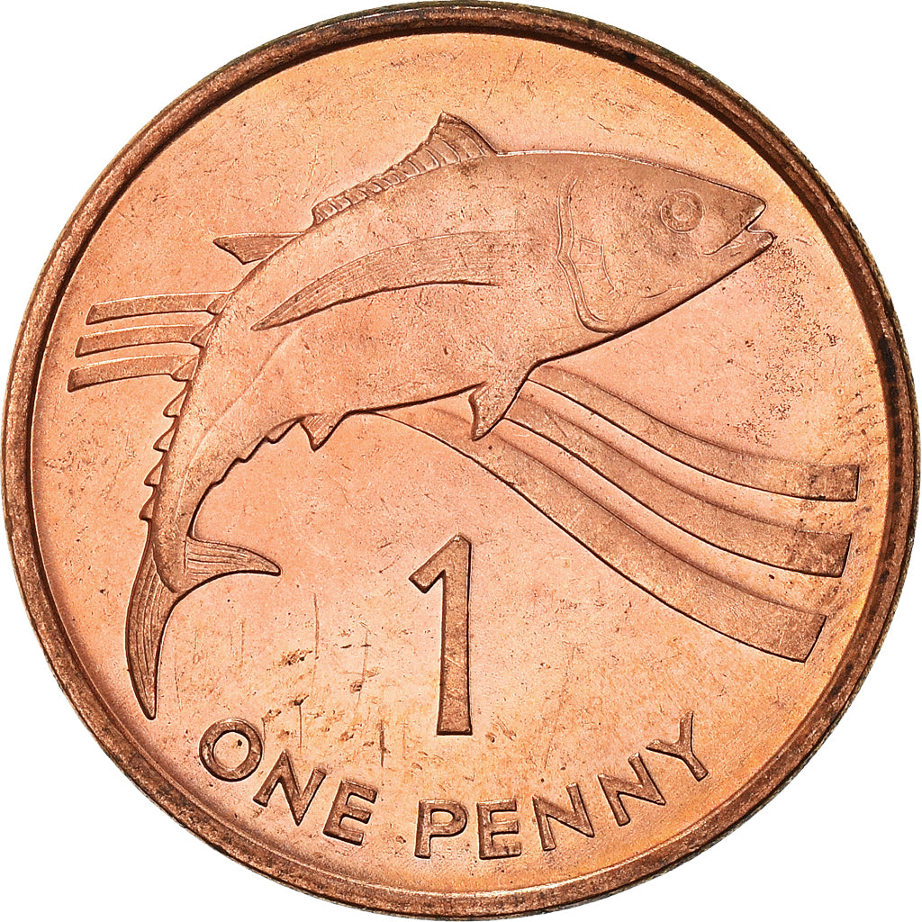 Coin, SAINT HELENA & ASCENSION, Elizabeth II, Penny, 1997, British Royal Mint