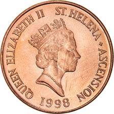 Moneta, SANT’ELENA & ASCENSION, Elizabeth II, 2 Pence, 1998, British Royal