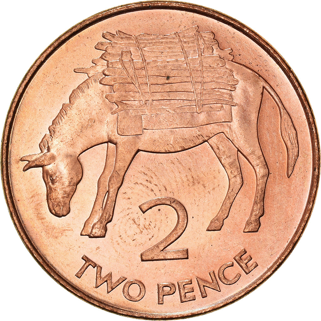 Moneta, SANT’ELENA & ASCENSION, Elizabeth II, 2 Pence, 1998, British Royal
