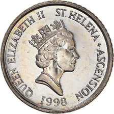 Coin, SAINT HELENA & ASCENSION, Elizabeth II, 5 Pence, 1998, British Royal Mint