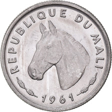 Moneta, Mali, 10 Francs, 1961, Paris, SPL-, Alluminio, KM:3