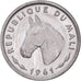 Moneta, Mali, 10 Francs, 1961, Paris, SPL-, Alluminio, KM:3