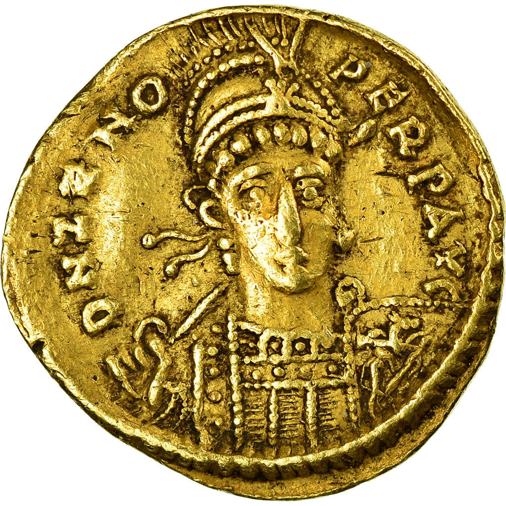 Moneta, Zeno, Solidus, Constantinople, BB+, Oro, RIC:910
