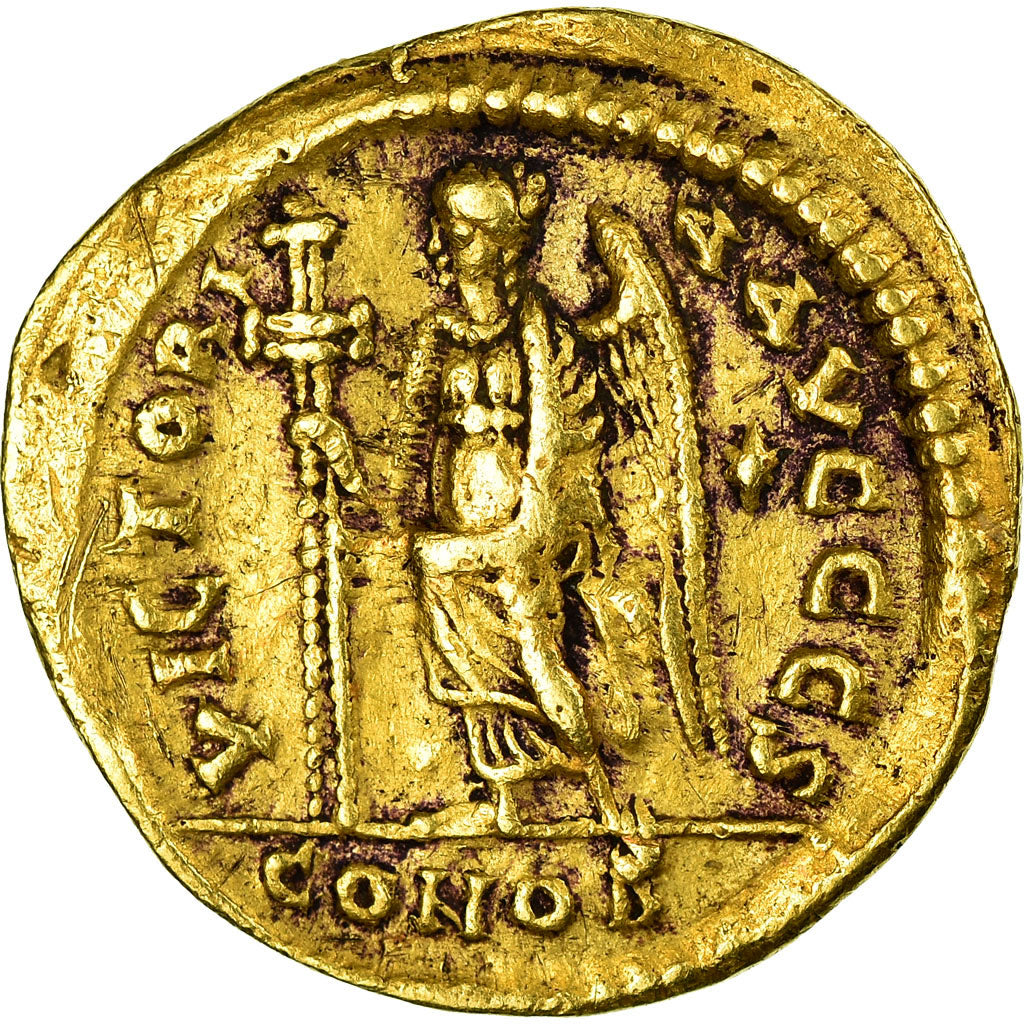 Moneta, Zeno, Solidus, Constantinople, BB+, Oro, RIC:910