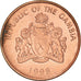 Moneda, GAMBIA, LA, 5 Bututs, 1998, MBC, Cobre chapado en acero, KM:55