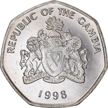 Monnaie, GAMBIA, THE, Dalasi, 1998, SUP, Cupro-nickel, KM:59