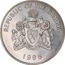 Moneta, GAMBIA, 20 Dalasis, 1995, SPL, Rame-nichel, KM:37